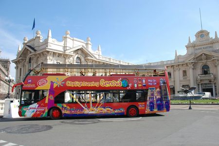 Genoa VIP Tour By Open Bus with Hop-On Hop-Off Pass
