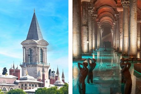 Topkapi Palace and Basilica Cistern Fast-Track Ticket