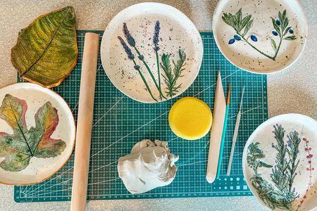Botanical Clay Workshop at Pini Volada in Karpathos