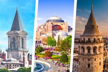 Topkapi Palace, Hagia Sophia Museum and Galata Tower Fast-Track Ticket