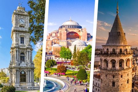 Dolmabahce Palace, Hagia Sophia, Galata Tower Skip-the-Line Ticket