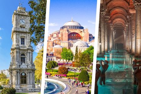Dolmabahce Palace, Hagia Sophia, Basilica Cistern Skip-the-Line Ticket