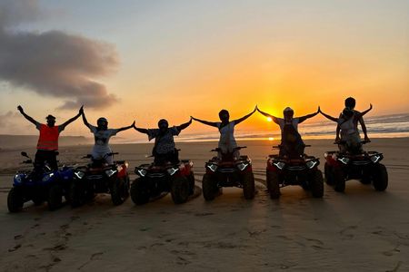Quad Bike along Morocco's Atlantic Coast with BBQ Dinner and Transfer