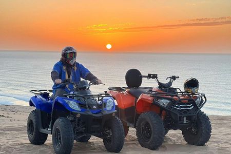 Atlantic Coast Quad Tour and Sunset Adventure with BBQ in Agadir
