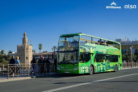 Ticket for the hop-on hop-off bus tour of Seville