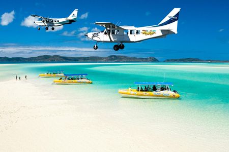 Airlie Beach fly and raft Northern Exposure package