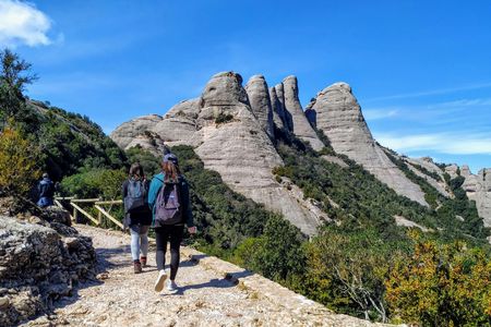 Montserrat Natural Park Hiking and Monastery