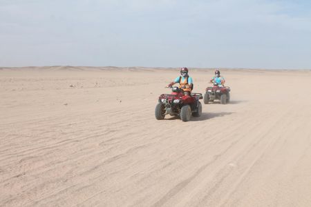 Quad Bike Adventure with Bedouin Tea from Mersa Matrouh