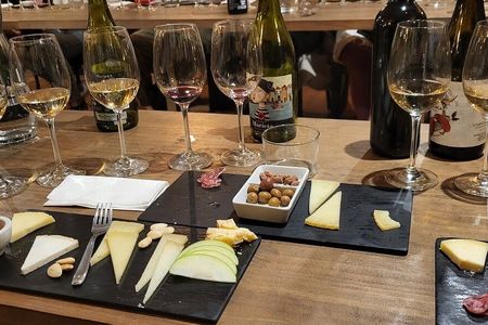 Santiago de Compostela Cheese and Wine Tasting Experience
