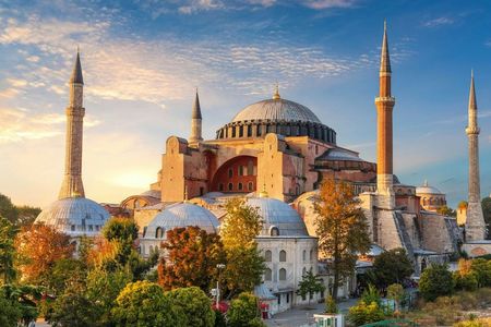 Istanbul gold combo day tour with Hagia Sophia, Blue Mosque and private boat cruise