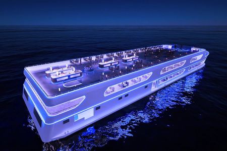 Luxury white dinner cruise