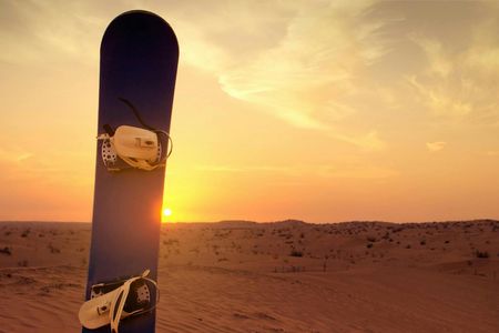 Dubai desert safari with dune bashing, sandboarding, BBQ dinner