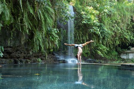 1-hour yoga class at Santi Mandala Villa and Spa Ubud