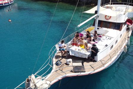 Gocek Gulet boat trip from Sarigerme and Dalyan with lunch