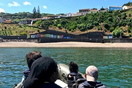 Scenic Boat Tour Along São Miguel's Northern Coast