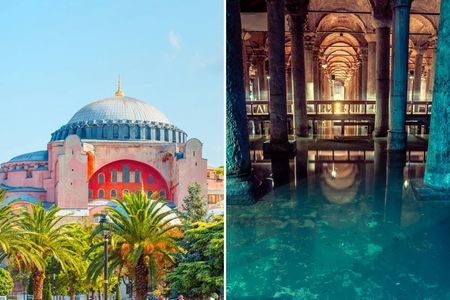 Hagia Sophia and Basilica Cistern combo ticket