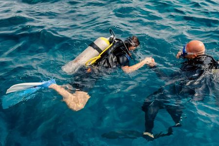 Diving lesson for beginners in Alghero