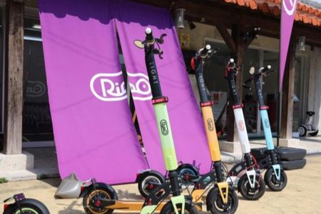 Electric scooter flexible rental options in Fuji City