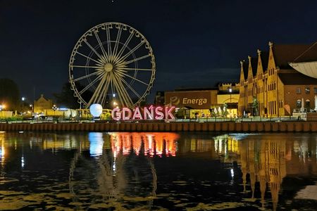 Gdansk by night guided walking tour