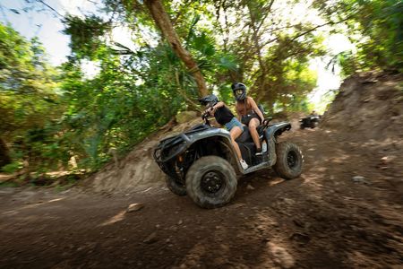 Quad biking tour through Cancun’s Mayan jungle in Mexico