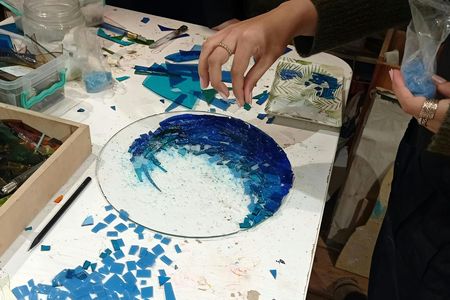 Glass Fusion Workshop with a Senior Glass Master in Galata