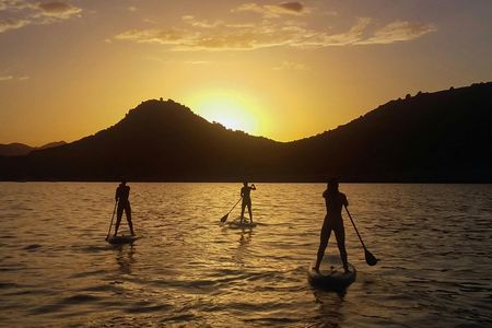 Cala Ratjada stand-up paddle sunset tour