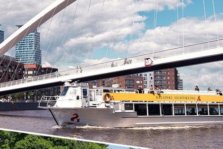 Helsinki hop on-hop off bus and city highlights cruise