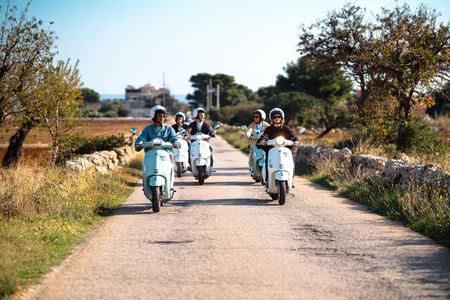 Polignano a Mare, Conversano and Monopoli motor scooter full-day tour