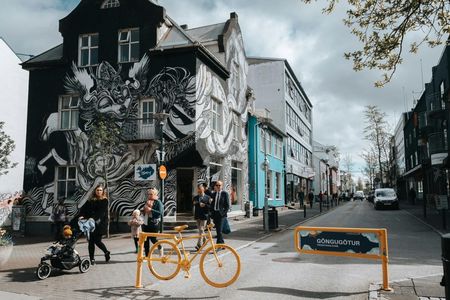 Reykjavik street art walking tour