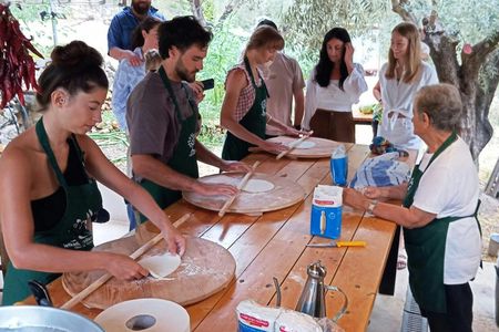Phyllo Pies Baking Class at a Micro Farm in Lefkada