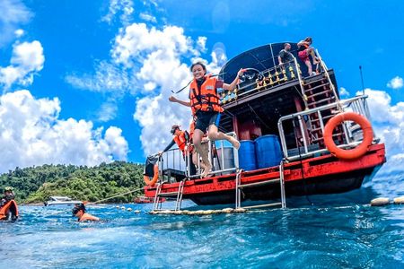 4 Islands Snorkel and Beach Tour by Boat from Koh Chang