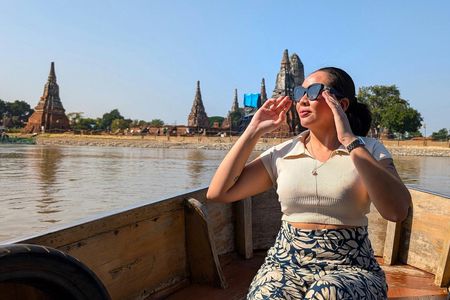 Private Longtail Tour in Ayutthaya from Pattaya