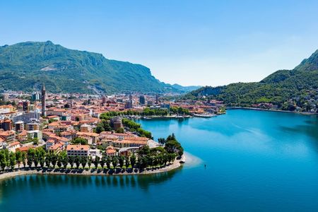 Lake Como, Bellagio and Lecco with private cruise from Milan