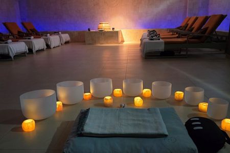 Sal Island group guided relaxation and sound bath experience
