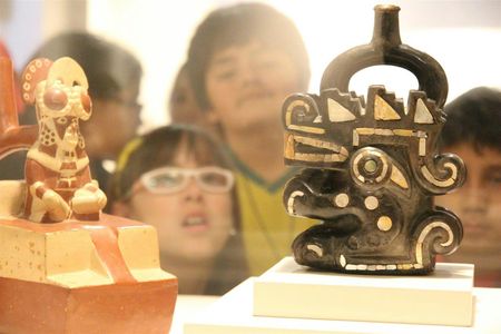 Larco Museum family tour with interactive Mochica culture workshop