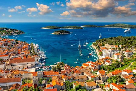 Blue Cave and island exploration private boat tour from Split