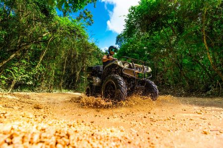 Jungle Adventure with ATV, Zip Line, Cenote and Tequila Tasting
