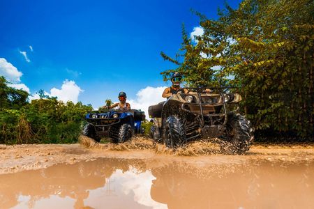 Cancún Adventure Tour with ATV, Zip Lines, Cenote and Reef Snorkelling
