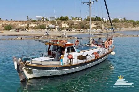 All inclusive cruise Afandou Caves, Ladiko Bay and Anthony Quinn Bay