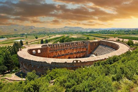 Roman ancient sites and Manavgat waterfall full-day guided tour