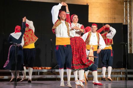 Linđo Folk Ensemble second July performance at the Revelin Fortress