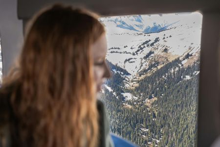 Spectacular glacier aerial tour in Whistler