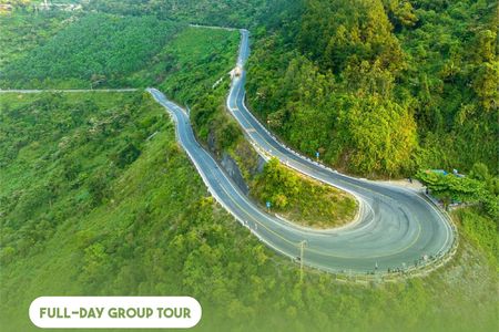 Full-day Marble Mountains and Lang Co Beach tour from Danang