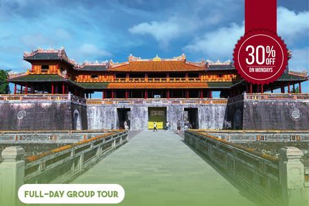 Full-day Hue heritages highlights from Danang and boat trip to Thien Mu pagoda