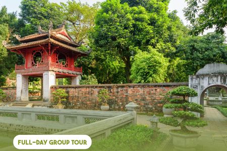 Ha Noi highlights with 1-hour cyclo ride full-day guided tour