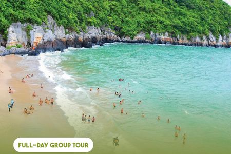 Trekking in Cat Ba Island and beach relaxation tour from Ha Long