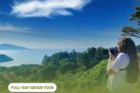 Marble Mountains, Hai Van pass, and Lang Co beach tour with lunch