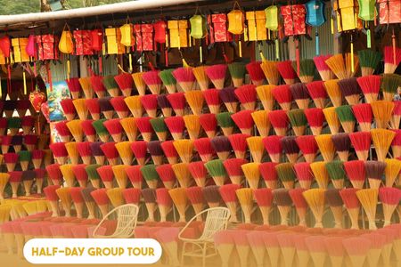 Half-day tour from Hue - The ancient painting crafts of Sinh Village and  the Thuy Xuan incense village