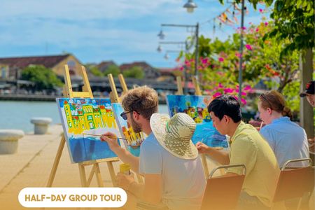 Hoi An city tour and heritages painting class with local artist