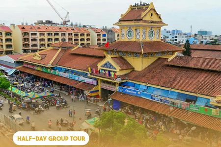 Ho Chi Minh City local street tour by motorbike